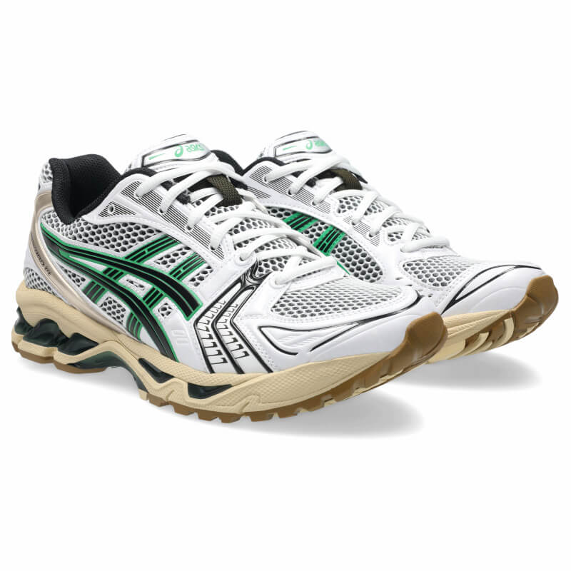 【セール30%OFF】【アシックス/ゲル/GEL-カヤノ 14】asics 26SS 2/12 GEL-KAYANO 14 WHITE/HINOKI BEIGE 1203A740-103｜山男footgear
