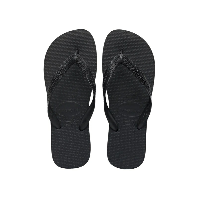 ブラジル発*havaianas*サンダル*ウェーブソール*Track Waves Men's Track Waves Flip Flops Black | Havaianas