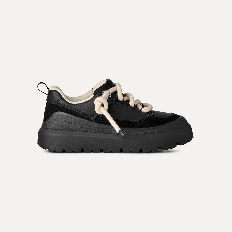 【アグ/ヘリテージ ユーティリティー スニーカー】UGG C/O M HERITAGE UTILITY SNEAKER BLACK / BLACK 1170910-BBLC｜山男footgear