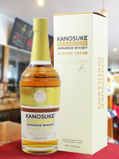 嘉之助 （かのすけ）DOUBLE DISTILLERY ( ダブルディスティラリー ) 700ml / 鹿児島県 小正嘉之助蒸溜所【 8150 】 【 ウィスキー 】【 お花見 贈り物 ギフト プレゼント 】