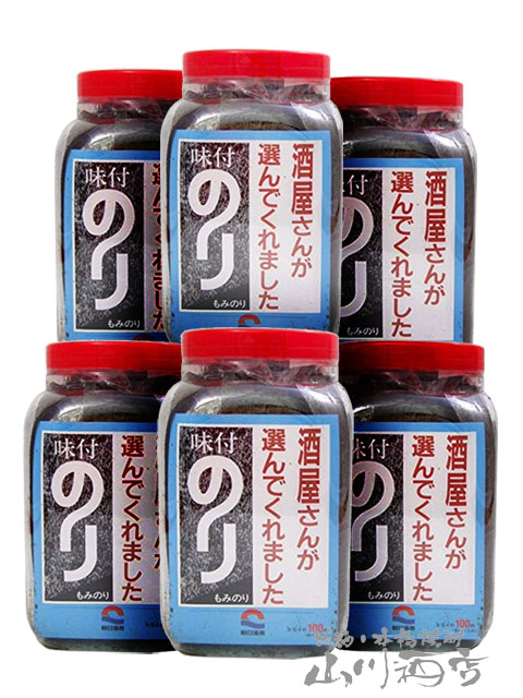 <br>酒屋さんが選んだ味付けのり 6個セット<br> / 三重県 朝日海苔本舗【 4980 】<br>【 送料無料 】【 おつまみセット 】【 父の日 お中元 贈り物 ギフト プレゼント 】
