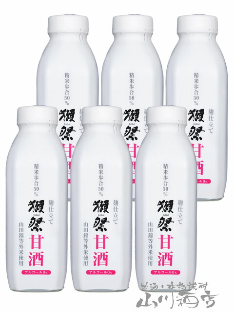 獺祭 ( だっさい ) 甘酒 825ml×6本セット 山口県 旭酒造株式会社