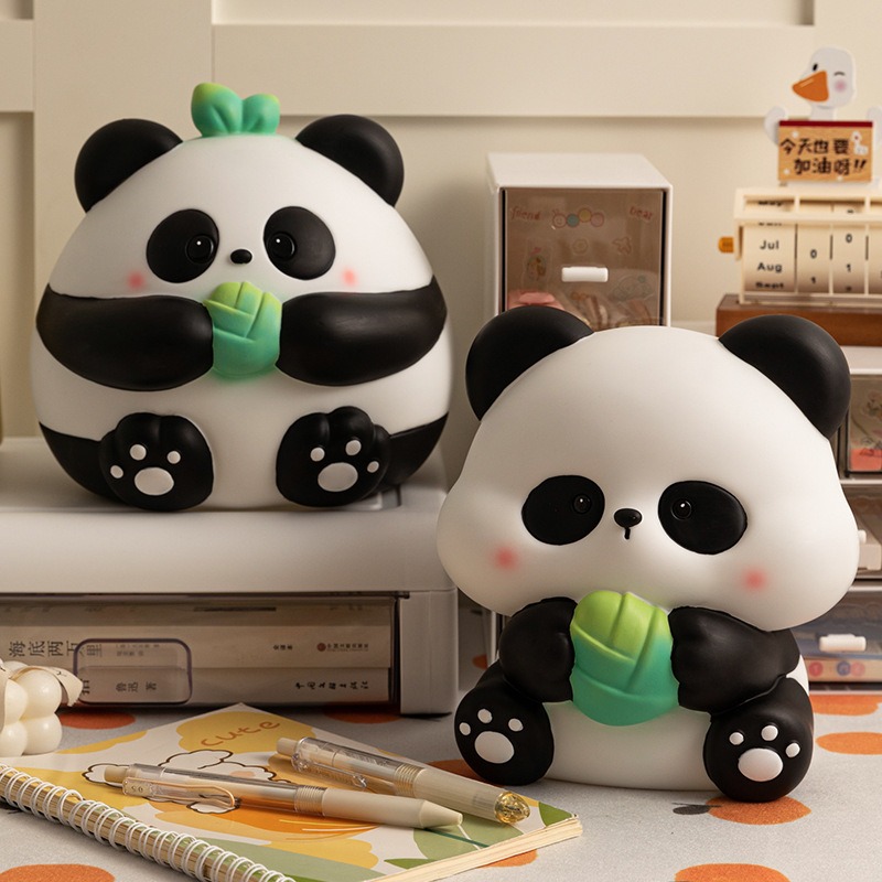 楽天市場】貯金箱 パンダの貯金箱 お金を盗むパンダ おもちゃ