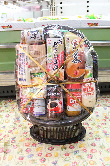 乾物籠　乾物　かんぶつ<br>お供え　法事　お葬式　通夜<br>【楽ギフ_包装選択】水果 fruit<br>【楽ギフ_のし宛書】<br>【楽ギフ_メッセ入力】<br>送料無料