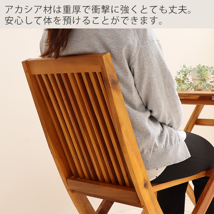 ピンク・ブルー 未使用ガーデン2点椅子と1点78cmテーブル古銅色頑丈