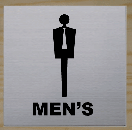 楽天市場 トイレマーク ステンレス製プレート 150mmx150mm おしゃれなトイレマーク 人気のトイレマーク ヤマトデザイン楽天市場店