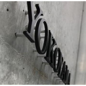 楽天市場】ステンレス艶消し黒色塗装仕上げ4mm厚切り文字表札（裏面