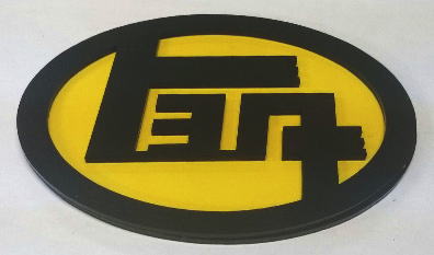 楽天市場 トヨタカタカナエンブレム 黒黄 ヤマトデザイン楽天市場店