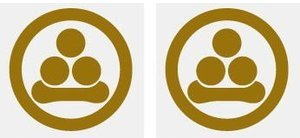 楽天市場】丸に渡辺星家紋シール5cm 2枚入り : ヤマトデザイン楽天