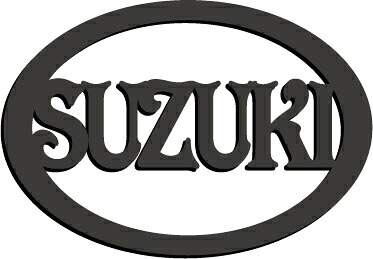 スズキエンブレム楕円形