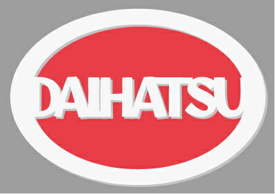 ダイハツエンブレム 白赤