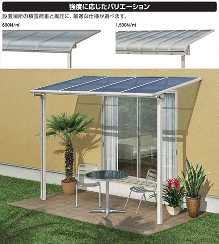 1500 窓 大和住建 日よけ ポリカ Font 積雪対応 Color Cc0099 設置条件に合わせた柱移動可 紫外線カットや雨よけになる壁付け Font ソラリア 窓花 ガーデン Diy Color 0000ff 梅雨 節電対策 テラス屋根 柱奥行移動タイプ店 耐風 1 5間6尺 Font