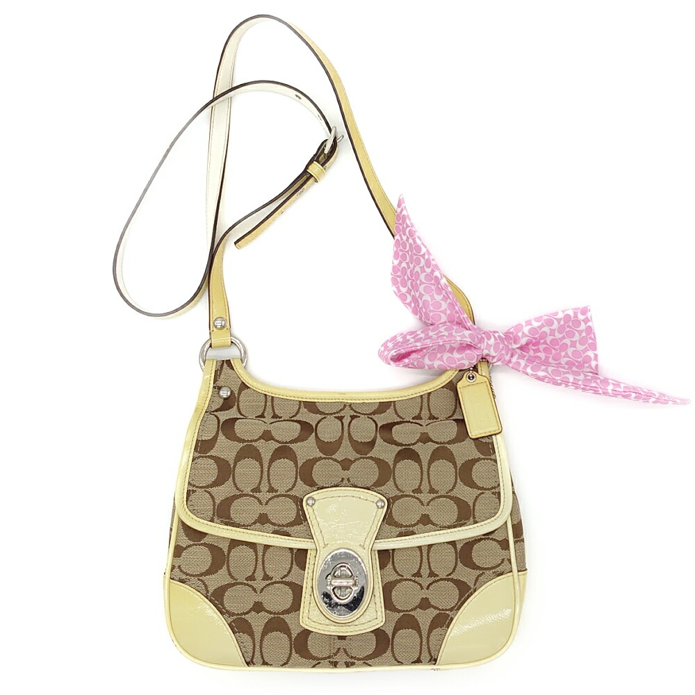 楽天市場】〇〇【中古】COACH コーチ シグネチャー リバーシブル