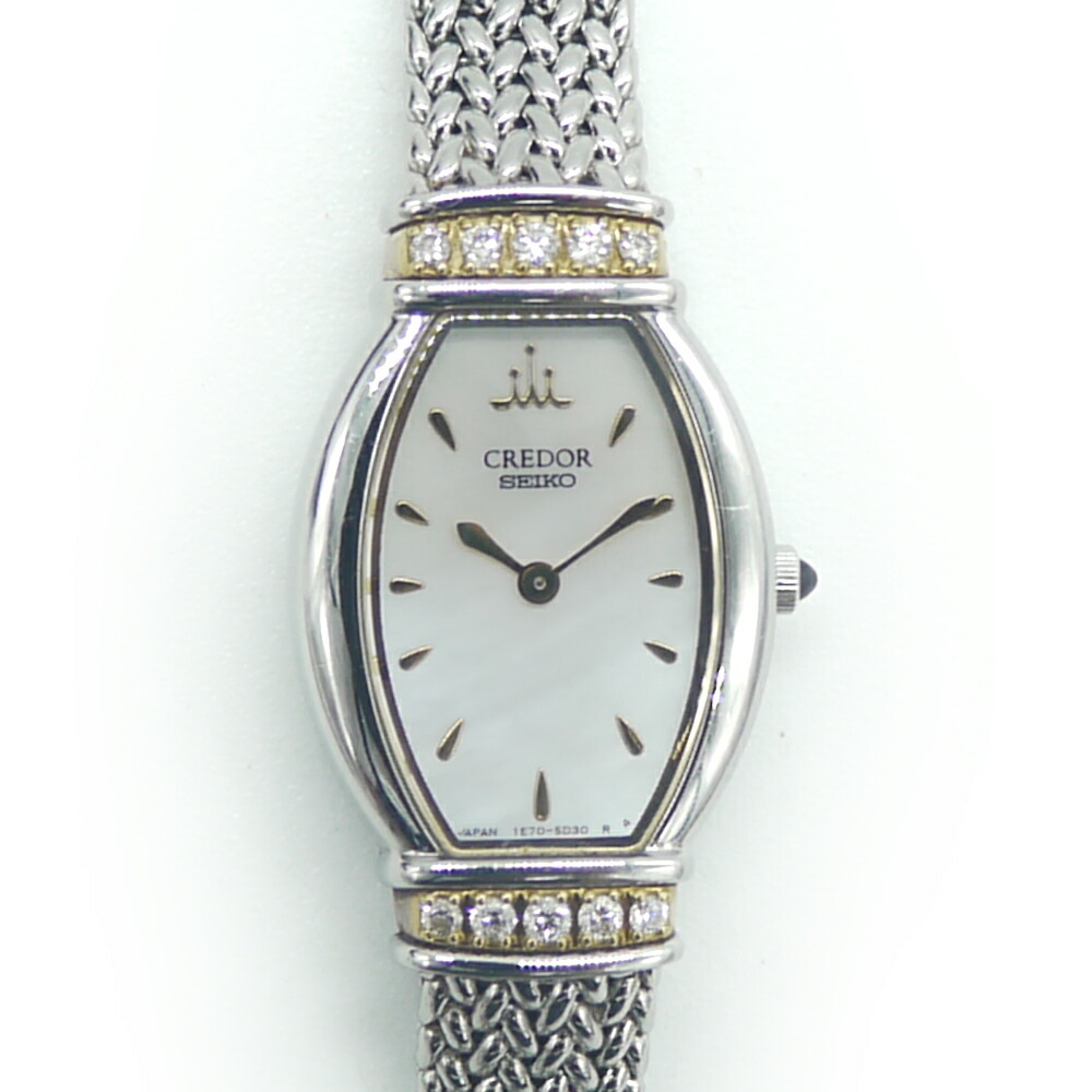 美品✨SEIKO CREDOR クレドール 5A70-3C40 レディース腕時計 CREDOR SEIKO クレドール セイコー 腕時計 ステンレススチール