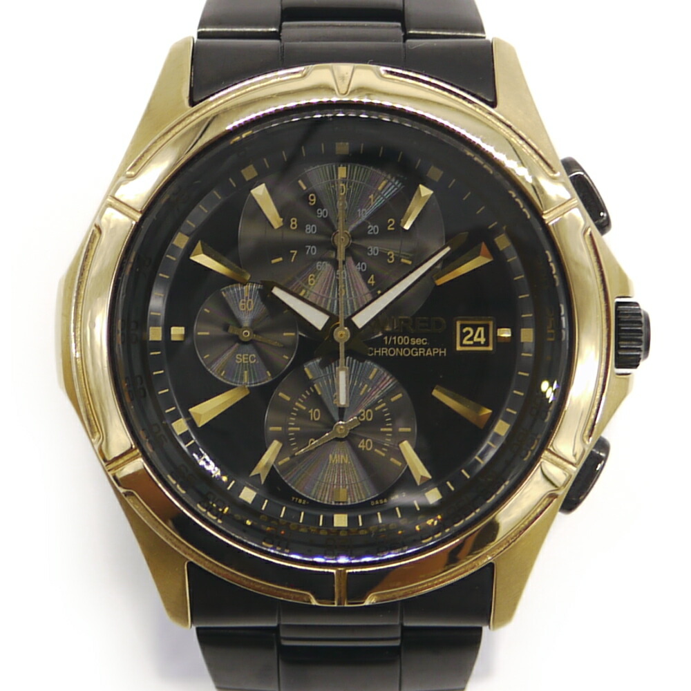 SEIKO WIRED VR42-K2C0 クロノグラフ SOLAR 最終値下げ Yahoo!オークション -「42)」(ワイアード) (セイコー)の落札相場
