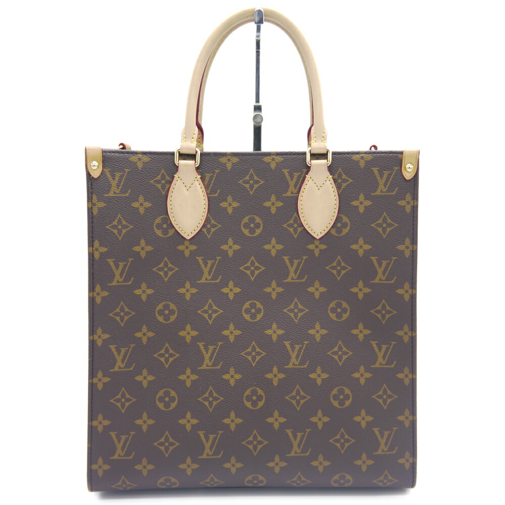【中古】LOUIS VUITTON ルイ ヴィトン サックプラPM モノグラム M46263 ハンドバック 2WAY肩先 Y04660
