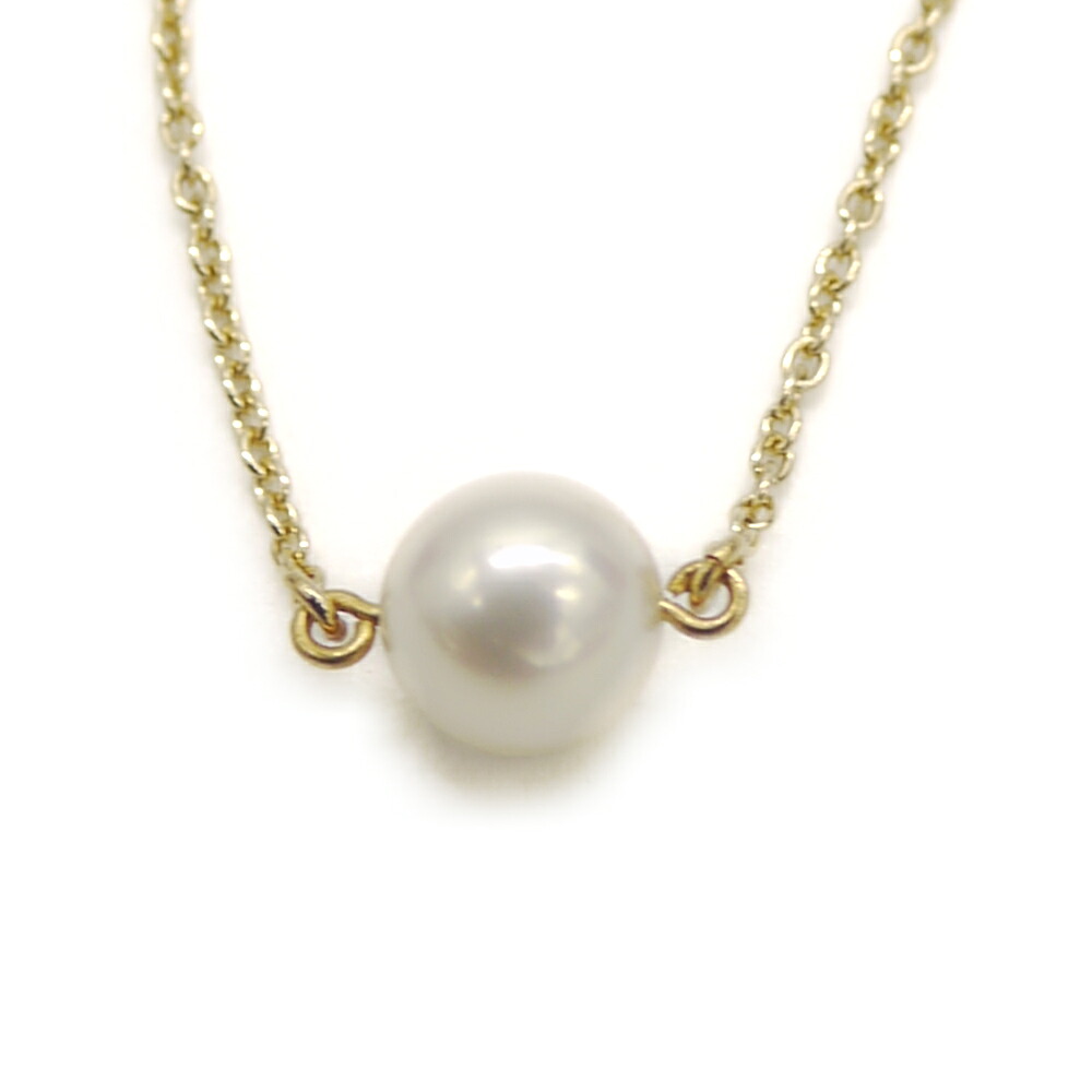 【中古】TASAKI タサキ K18 パール ペンダント ネックレス 18金 アズキチェーン Y05013|大和屋質店前橋三俣店店