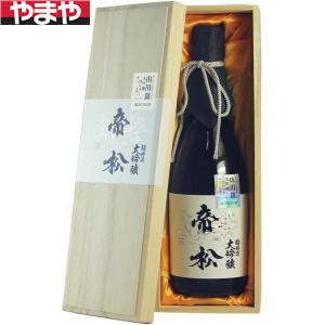 【送料無料】 松岡酒造 帝松 超特選 本年度金賞 大吟醸原酒 720ml【カタログ掲載品】 【他商品同時購入不可】 4,950円