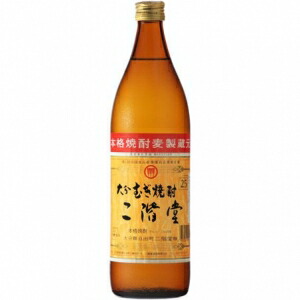 二階堂 麦 25度 900ml 12本入り【5,000円以上送料無料】 【ケース品】