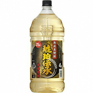 【楽天市場】若松 琥珀のくらひと 25度 4000ml 4本入り【5,000円以上送料無料】【ケース品】 : 酒のやまや 楽天市場店