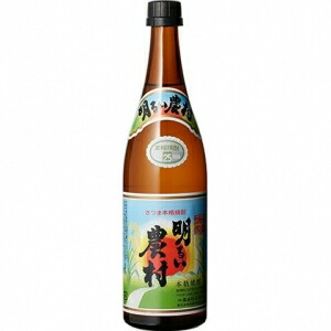 霧島町蒸留所 甕壷焼酎 明るい農村 720ml 12本入り【5,000円以上送料無料】 【ケース品】 15,653円