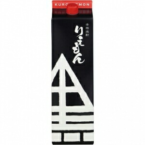 利右衛門 黒 25度 1800ml 6本入り【5,000円以上送料無料】 【ケース品】