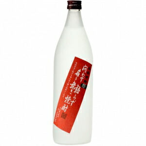 問わず語らず名も無き焼酎 赤 25度 900ml 12本入り【5,000円以上送料無料】 【ケース品】