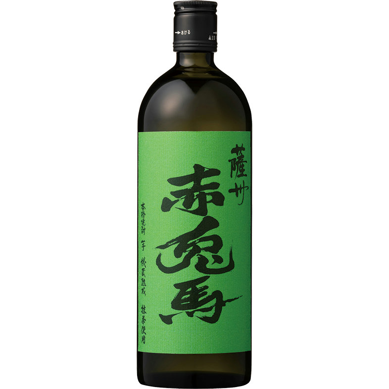 薩州 赤兎馬 抹茶使用 25度 720ml瓶 6本入り【5,000円以上送料無料】 【ケース品】