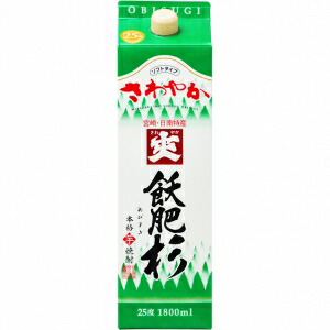 井上酒造 飫肥杉 25度 1800ml 6本入り【5,000円以上送料無料】 【ケース品】 7,383円