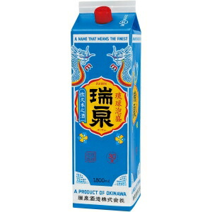 瑞泉 紙パック 30度 1800ml 6本入り【5,000円以上送料無料】【ケース品】|酒のやまや 店