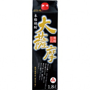大薩摩 25度 1800ml 6本入り【5,000円以上送料無料】 【ケース品】