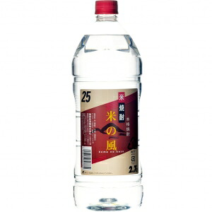 福徳長 米の風 25度 2700ml 6本入り【5,000円以上送料無料】【ケース品】｜酒のやまや　店