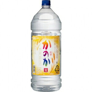 麦焼酎 かのか 25度 4000ml 4本入り【5,000円以上送料無料】【ケース品】|酒のやまや 店