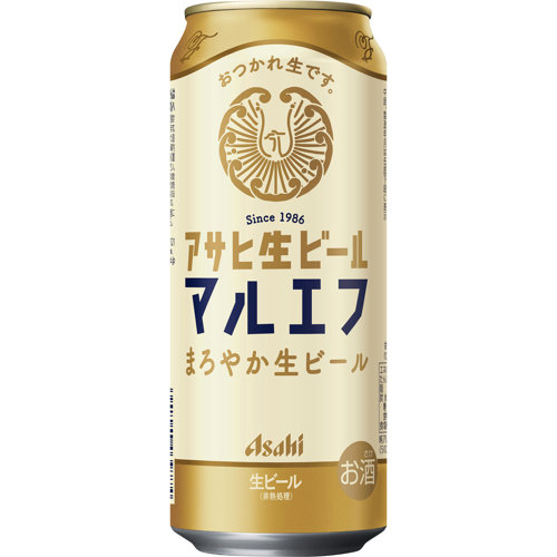 楽天市場】アサヒ 生ビール マルエフ 500ml×24本 1ケース 送料無料