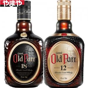 【送料無料】 オールドパー18年&12年セット 40度【カタログ掲載品】 【他商品同時購入不可】