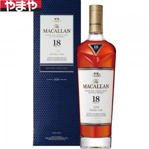 【送料無料】 ザ・マッカラン ダブルカスク18年 700ml 43度【カタログ掲載品】 【他商品同時購入不可】 33,748円