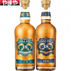 シーバスリーガル18年セット 40度【カタログ掲載品】【他商品同時購入不可】|酒のやまや 店