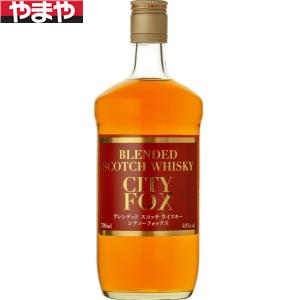 シティ フォックス ブレンデッド ウイスキー 40％ 40度 12本入り【5,000円以上送料無料】 【ケース品】