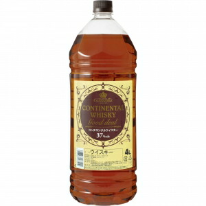コンチネンタルウイスキー グッドディール 4L 37度 4本入り【5,000円以上送料無料】 【ケース品】