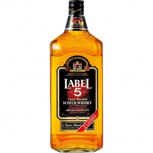 Label 5　2000ml 40度 6本入り【5,000円以上送料無料】 【ケース品】