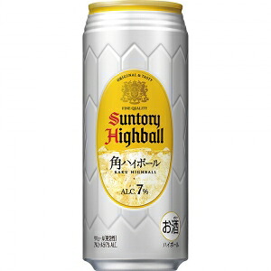 サントリー 角ハイボール 500ml 7度 24本入り【5,000円以上送料無料】 【ケース品】