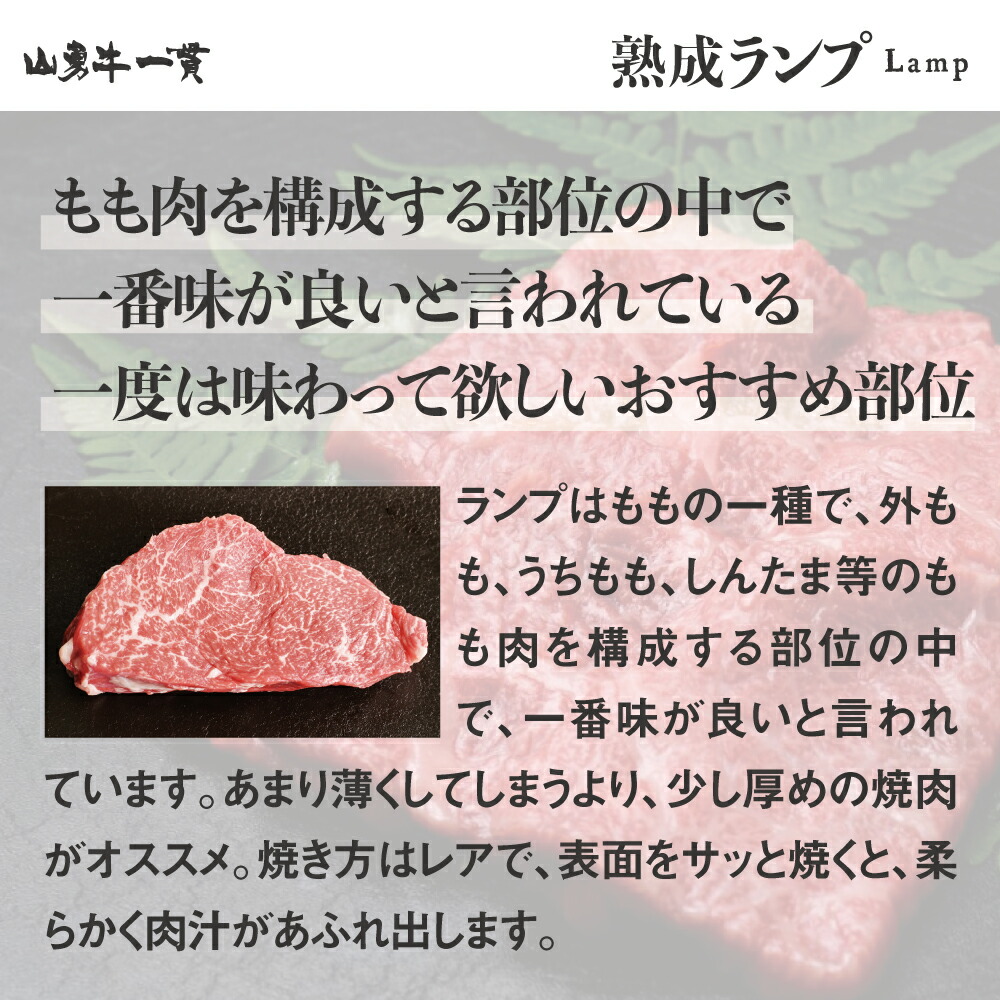 市場 熟成飛騨牛 A5 雌牛 熟成肉 冷蔵 牛肉 A4 ランプ 飛騨牛 ランプステーキ用 和牛 ステーキ 120g×3 メス牛 赤身 山勇牛