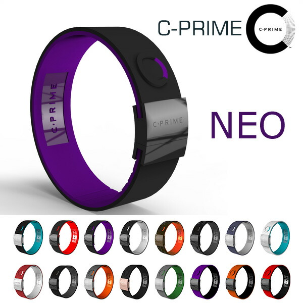 マラソン開催中 正規品C-PRIME シープライム 【 NEO ネオ 】 トップアスリートや海外セレブも愛用のパワーバンド C-PRIME パワーリストバンド パフォーマンス ブレスレット バランス ギフト プレゼント 男性 彼氏 女性 彼女