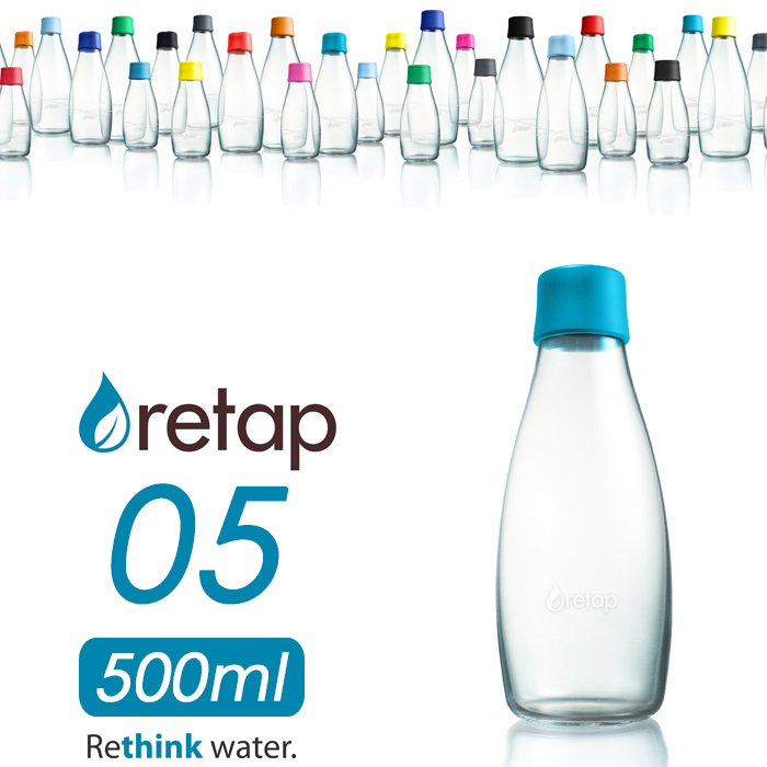 楽天市場 着後レビューで選べる特典 Retap05 リタップ05 500ml ウォーターボトル 水筒 タンブラー ピッチャー マイボトル ガラスボトル ガラス瓶 耐熱 レンジ可 食洗機可 お茶 ドリンク おしゃれ 北欧 デンマーク ギフト プレゼントに くらしのもり