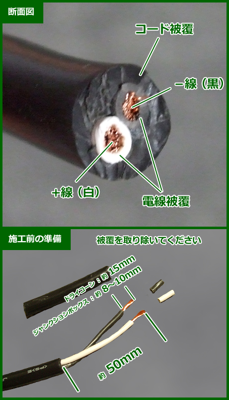 楽天市場 タカショー ライティングアクセサリー ガーデンスケープ用コード 5m ローボルト 12v ライト用 くらしのもり