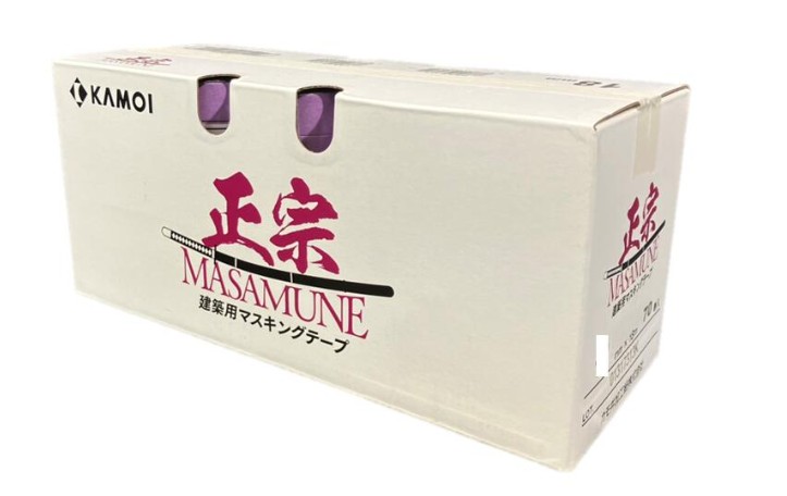 【今なら店卸し資産ります！】カモ井加工紙 マスキング磁気テープ 正宗 [築き上げるペンキ塗り用] 30mm×18m［40巻入］