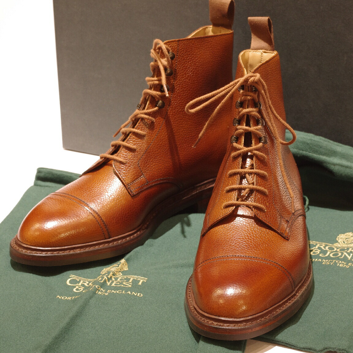 【楽天市場】Crockett&Jones CONISTON クロケットアンドジョーンズ コニストン Tan Scotch Grain タン スコッチグレイン  カントリーブーツ Crokett & Jones Coniston : ヤマザキ屋