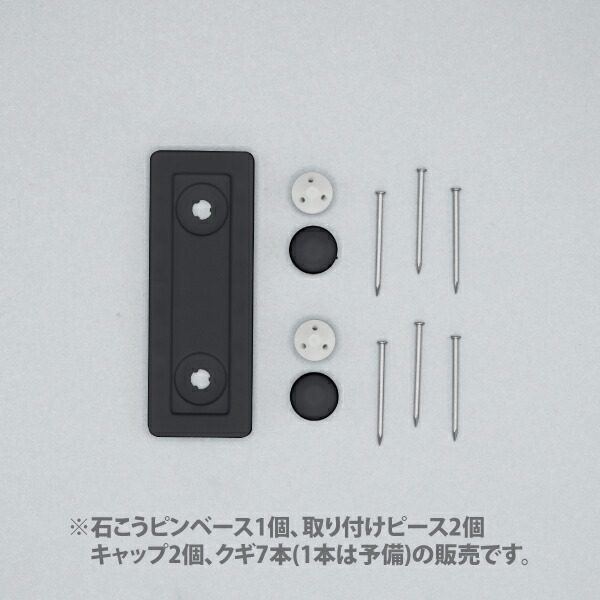 UESAKA ２枚張り 1本ピンM 楽天市場】9038【交換パーツ】石こうボードピン 2セット ブラック