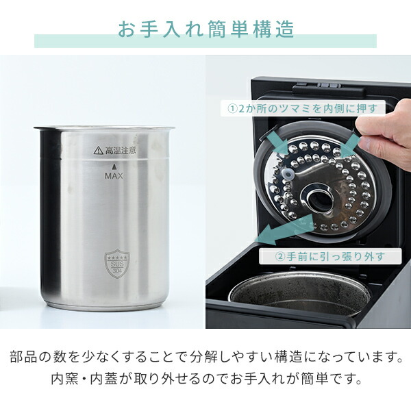 加湿器 スチーム式 キューブ型スチーム式加湿器 3.4L 上部給水 木造約9畳 プレハブ約15畳 湯こぼれ防止 BEAR-S34(W)/(B) スチーム加湿器 加湿機 大容量 切タイマー ランプ お手入れ簡単 卓上 リビング 寝室 保湿 おしゃれ 山善 YAMAZEN 【送料無料】
