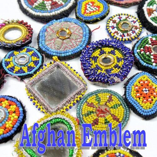 楽天市場】アンティークアフガニスタンビーズワッペン アフガンビーズ